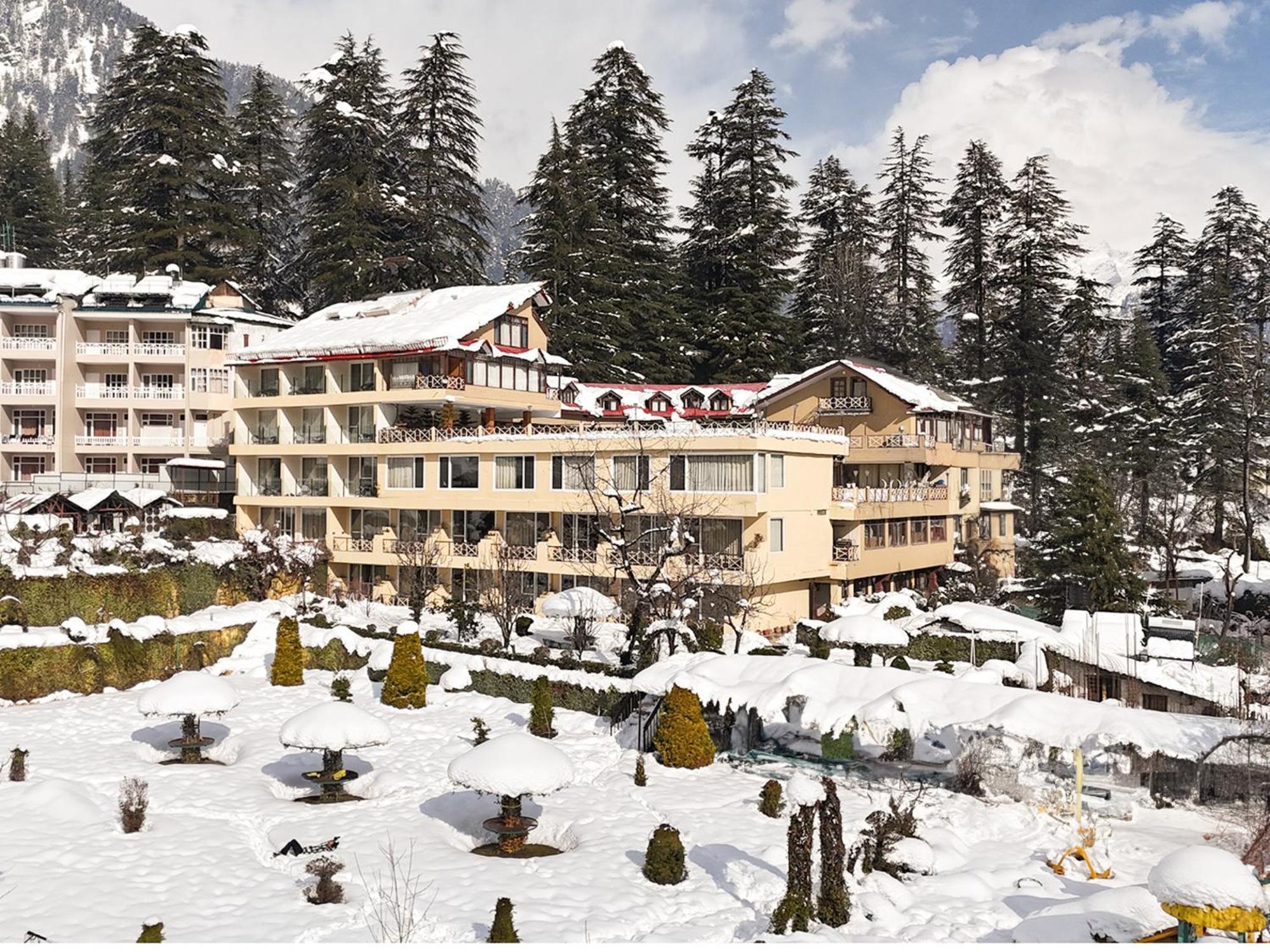 Snow Valley Resorts & Spa Manali Exterior foto